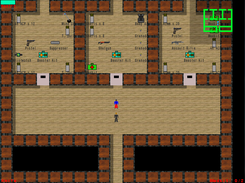 Entering the armory