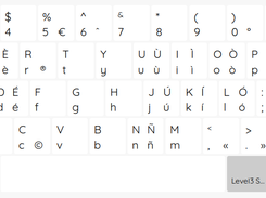 Italian (US, with italian letters)