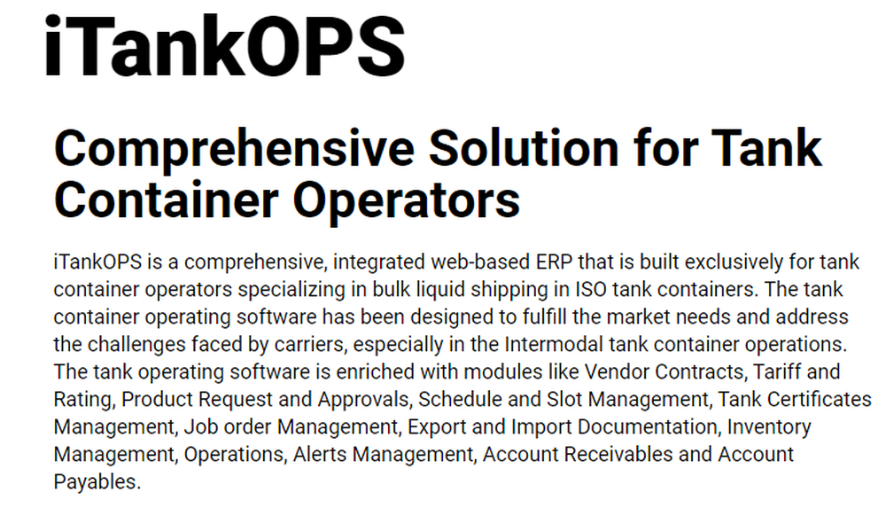 iTankOps Screenshot 1