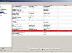 Single entries could be marked as lend