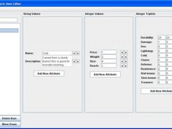 a: Itemizer v0.21, with "Metal" L&F