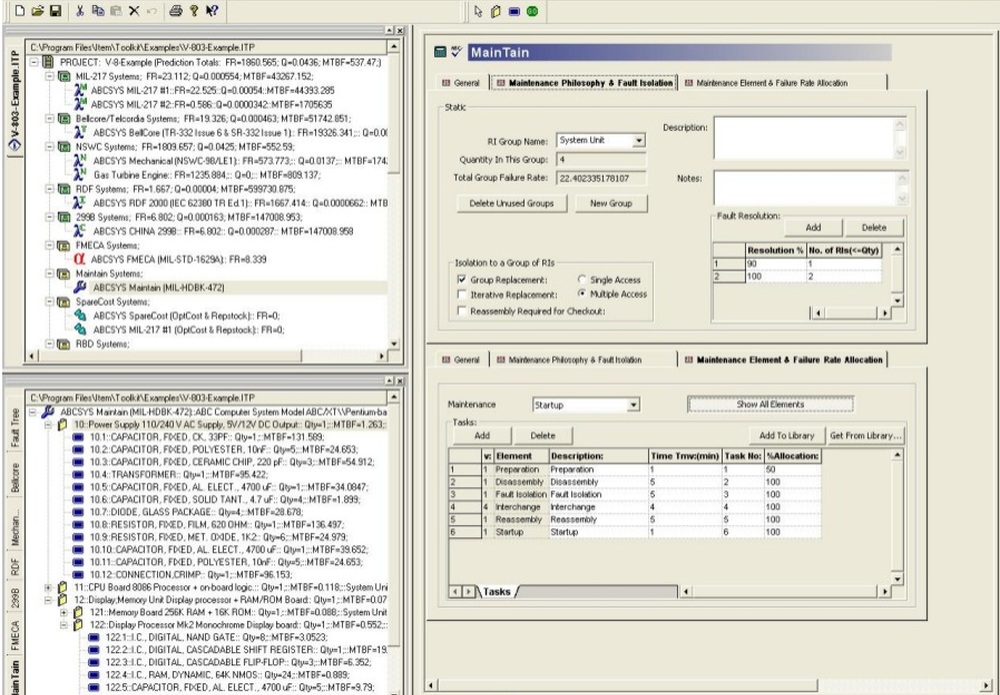 Itemsoft MainTain Screenshot 1