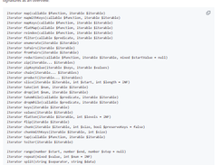 Iteration primitives using generators Screenshot 1