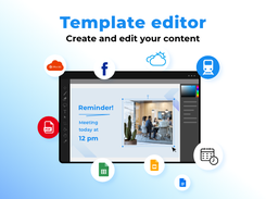 Template editor