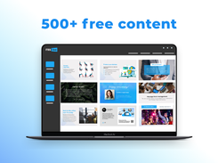 500+ free content