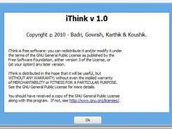 iThink - About (GPL3 License)