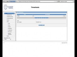 Configuration screen