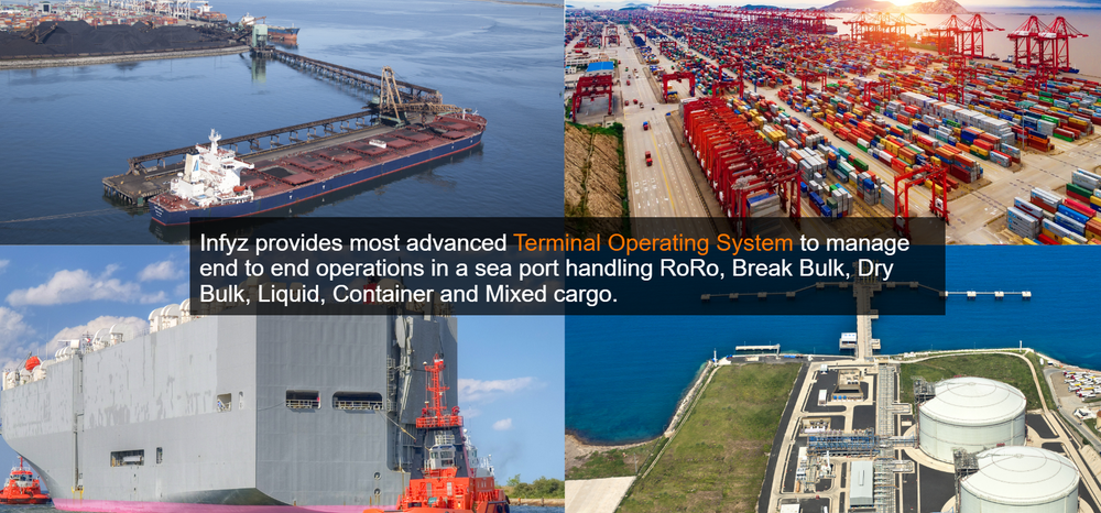 Infyz Dry Bulk Terminal Operations Management Screenshot 1