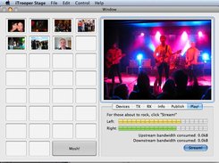 The application as it might look once running...