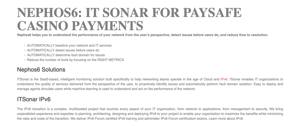 ITSonar Screenshot 1