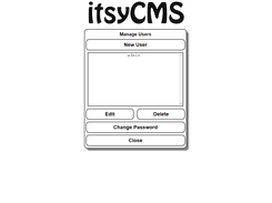 itsy user manager