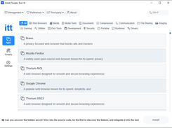 ITT (Install Tweaks Tool) Screenshot 1