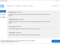 ITT (Install Tweaks Tool) Screenshot 1
