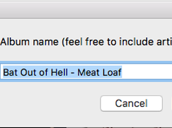 Metafinder will autofill the field using the selected track within iTunes.