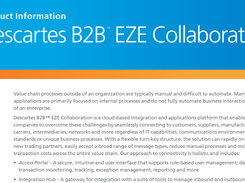 Descartes B2B EZE Collaboration Screenshot 1