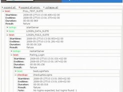 example of an iValidator XML report (default layout)
