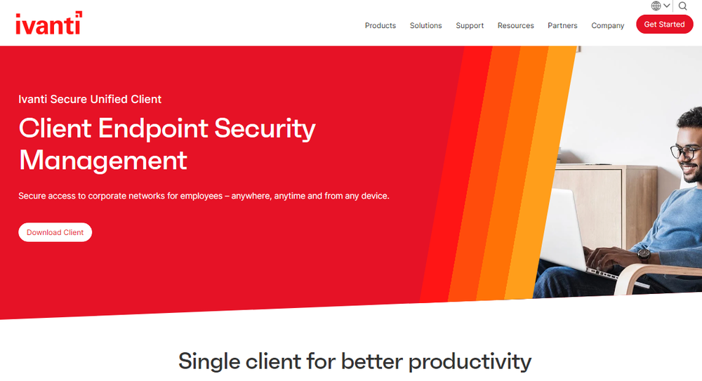 Ivanti Secure Unified Client Screenshot 1
