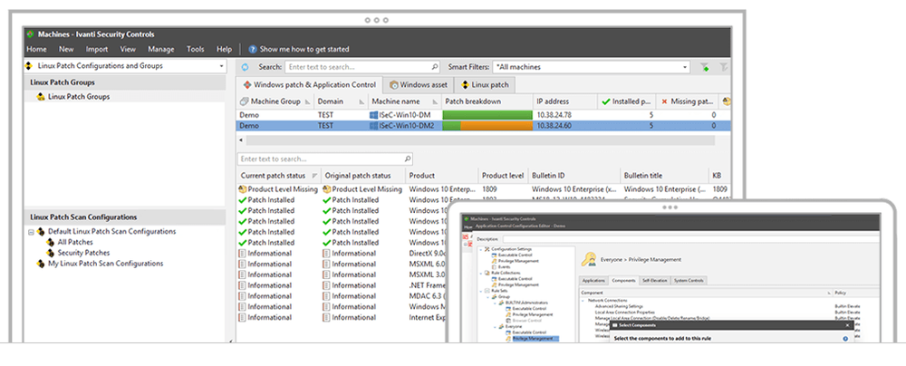 Ivanti Security Controls Screenshot 1