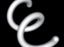 Gaussian helix with sigma = 3.0mm and H=10.0mm