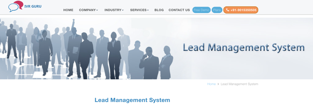IVR Guru Lead Management Screenshot 1