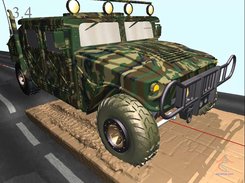 IVRES DEM soft soil with MBD vehicle simulation