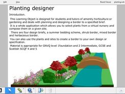 Screenshot of planting designer IWB file, adapted from NLN 