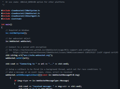 IXWebSocket Screenshot 1