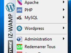 IZ-WAMP Wordpress - Manager