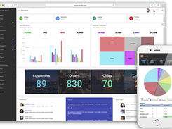 IzendaEmbedded BI&Analytics-Dashboard