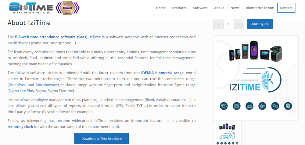 IziTime Screenshot 1
