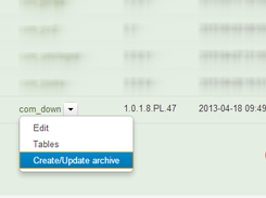 Joomla Component Creator Step 3
