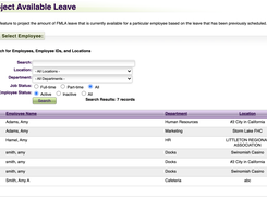 J. J. Keller FMLA Manager Screenshot 1