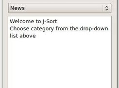 Main J-Sort window