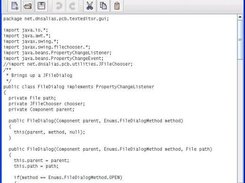 Editor pane