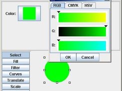 Color selection UI