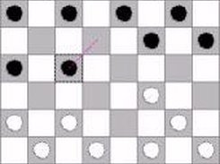 Checkers game