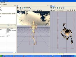 Multi view with loaded articulated model and texture