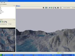 Terragen terrain example with texture