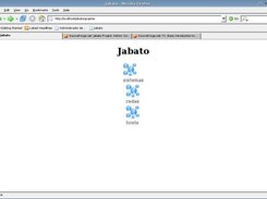 Web interface groups view