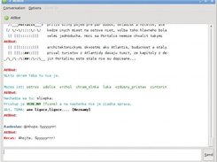 Screenshot of atlantis.talker.sk over jabbertelnetbot