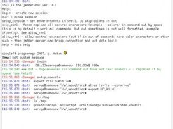 help, login, setup shell