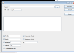 JABFR - Just Another Batch Files Renamer Screenshot 1