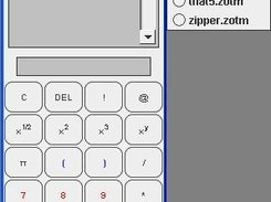Skinnable interface