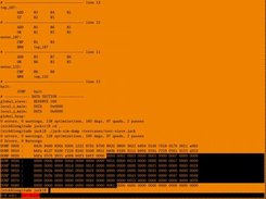 Running the Sieve of Eratosthenes test case in the simulator