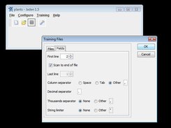 Pic of the UI with a configuraion dialog.