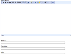 Add content in automatically created forms