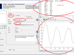 JAGPI - Just Another GnuPlot Interface Screenshot 5