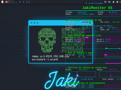 JakiKaliOS Screenshot 2