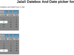 GWT Jalali Widget