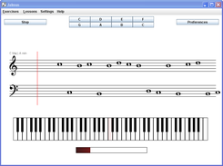 Note reading in line exercise